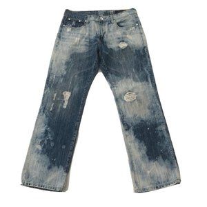Cut & Denim Marc Ekco Jeans Men's Blue Denim Pants Size 34 (36x32)